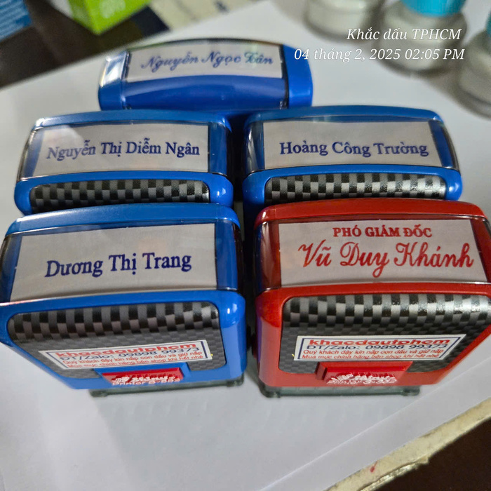 dấu chữ ký cá nhân