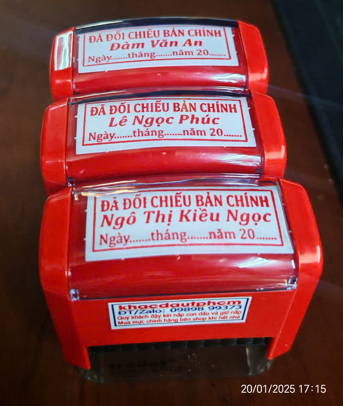 khắc dấu ngày tháng chính xác