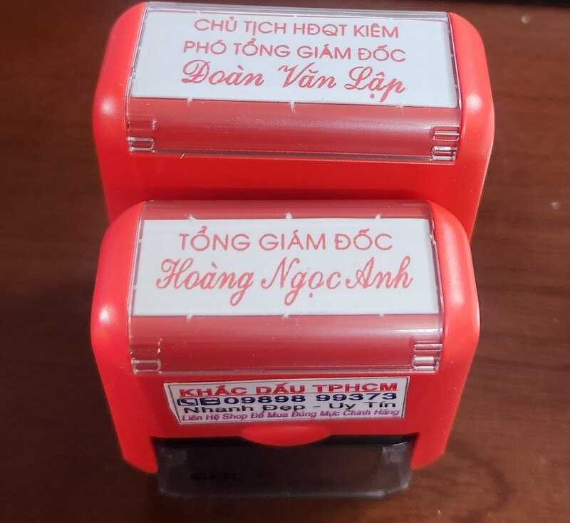 làm mộc dấu chữ ký lấy ngay trong ngày