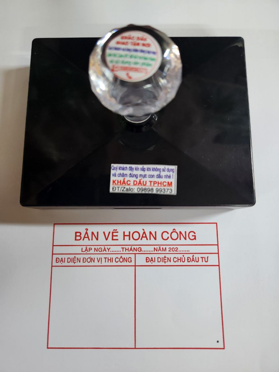 đơn vị làm con dấu