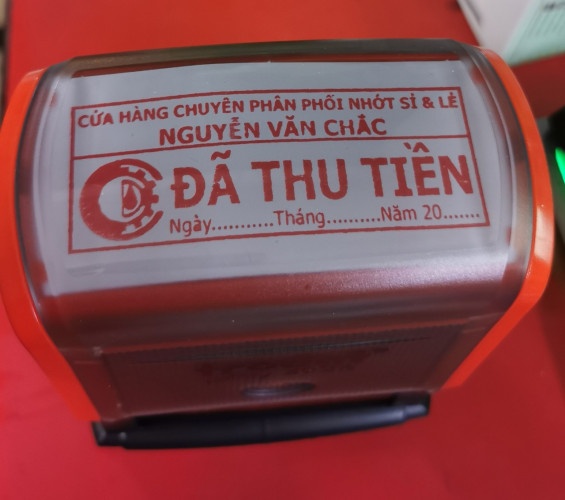 làm con dấu đã thu