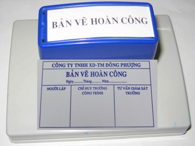 làm con dấu hoàn công