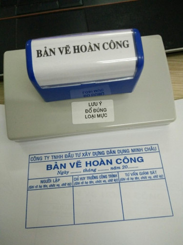 làm con dấu hoàn công